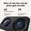 eufy Indoor Cam S350 – Camera 4K Dual Lens, Zoom 8×, Xoay 360°, Theo dõi AI, Nhận diện Người/Thú cưng, Hỗ trợ Wi-Fi 2.4G