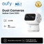 eufy Indoor Cam S350 – Camera 4K Dual Lens, Zoom 8×, Xoay 360°, Theo dõi AI, Nhận diện Người/Thú cưng, Hỗ trợ Wi-Fi 2.4G