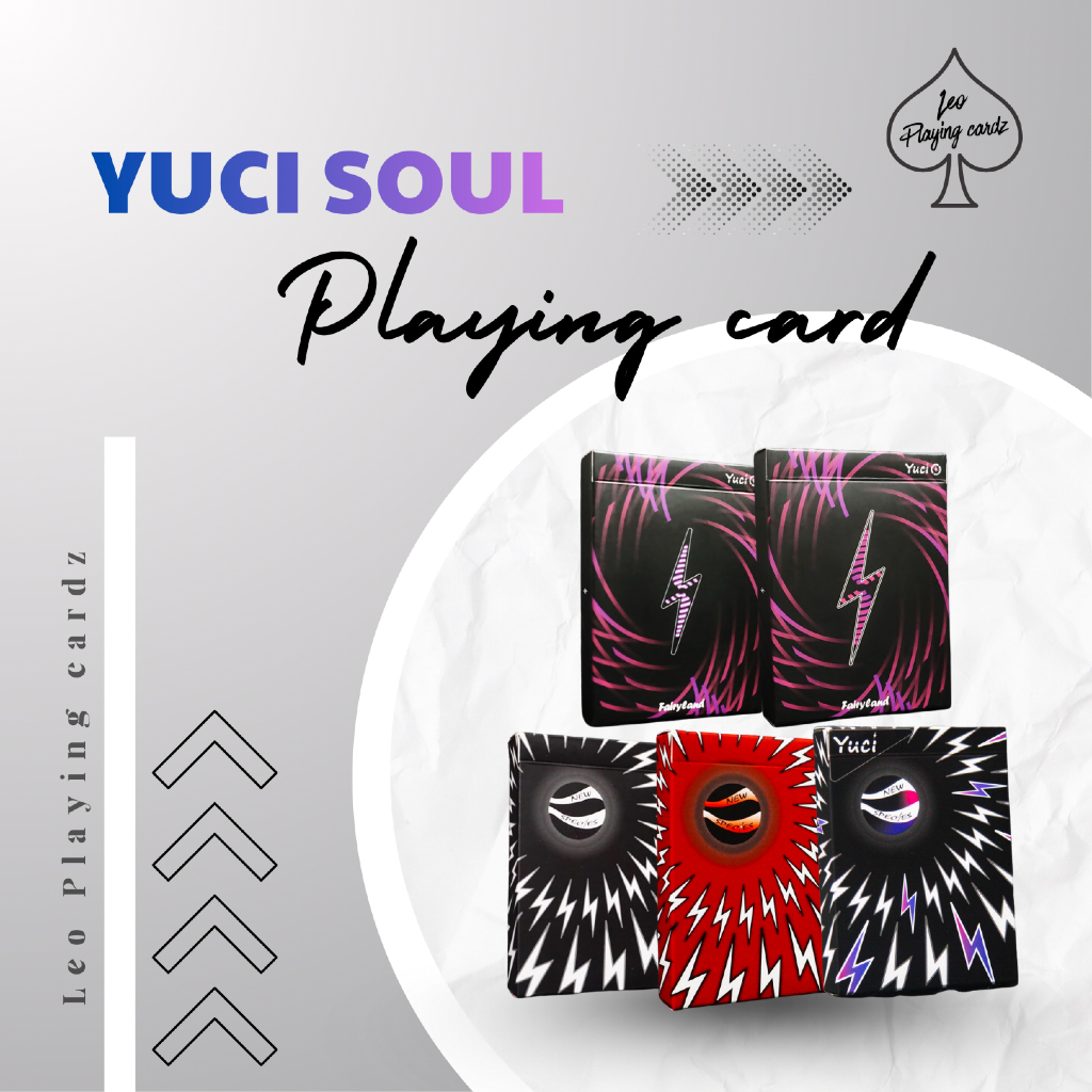 Bộ bài tây, ảo thuật, sưu tầm, cardistry YUCI SOUL playing card ...