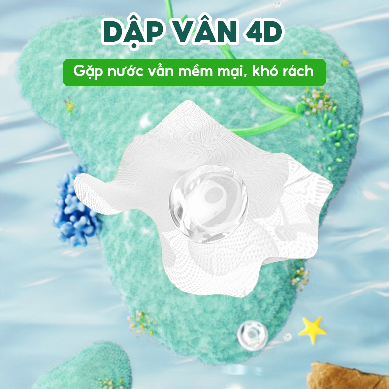 [Thùng 2&4 Bịch] Giấy Rút Đáy Treo Tường Sắc Việt TOPGIA – Giấy 4 Lớp Mềm Mịn, An Toàn, Thấm Hút Tốt