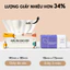 Khăn Giấy Ăn Đa Sắc TOPGIA – Giấy 4 Lớp Mềm Mịn, Thấm Hút Tốt, An Toàn Cho Da