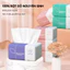Khăn Giấy Ăn 3 Màu TOPGIA – Giấy Lụa 4 Lớp Mềm Mịn, Thấm Hút Tốt, An Toàn Cho Da