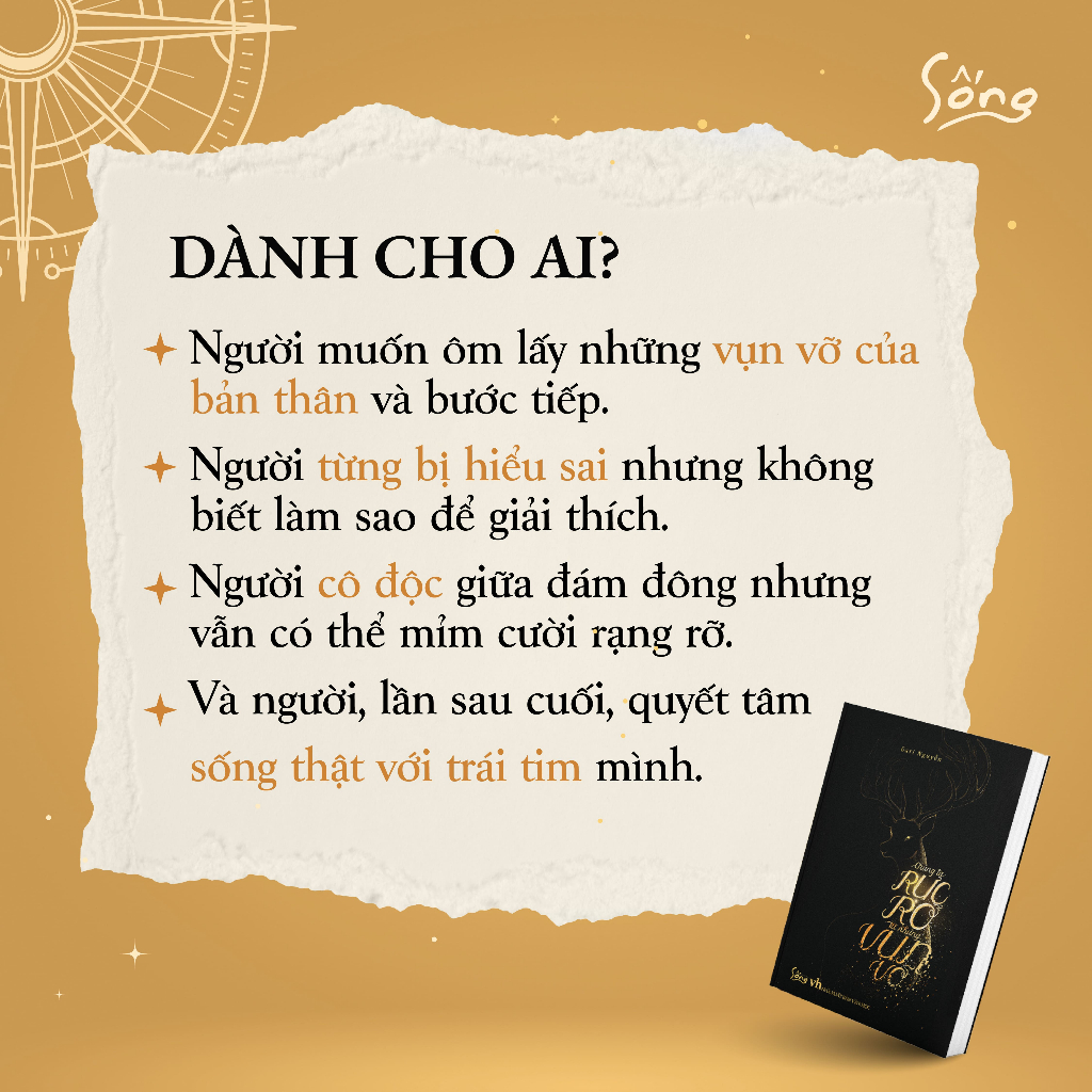 Sách: Chúng Ta Rực Rỡ Từ Những Vụn Vỡ – Hành Trình Yêu Lại Bản Thân (Sống)