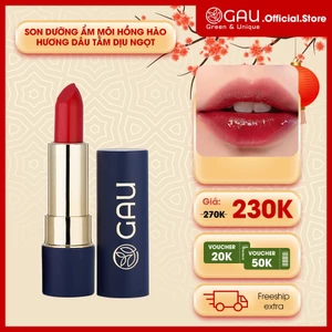 Son Dưỡng Màu đỏ quyến rũ Môi Chiết Xuất DÂU TẰM Chính Hãng GAU Căng Mọng Giúp Đôi Môi Giảm Thâm
