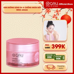 Kem Dưỡng Chống Nhăn Vùng Mắt Giảm Quầng Thâm Tự nhiên GAU Eyecream Cho Đôi mắt Sáng Rạng rỡ 15ml