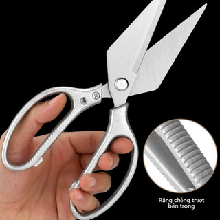 Kéo Cắt Gà Vịt SK5 Lưỡi Cánh To Không Gỉ Mạnh Mẽ - Kéo Nhà Bếp Cao Cấp Cắt Xương Thịt Đa Năng Siêu Bền