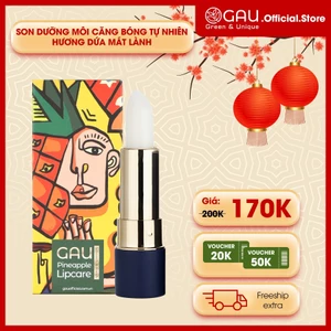 Son Dưỡng Môi Chiết Xuất TRÁI THƠM Chính Hãng GAU Căng mọng, Giảm thâm, Môi hồng tự nhiên