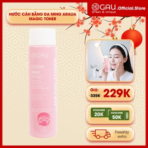 Nước Hoa Hồng Kì diệu Magic Toner Se khít lỗ chân lông, Cấp ẩm, Giảm Nám, Căng bóng da GAU 150ml