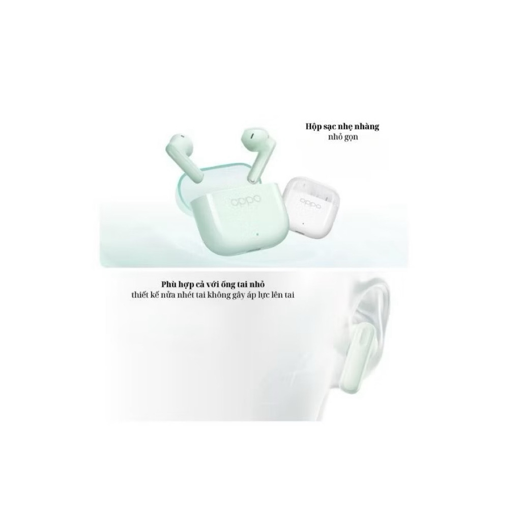 Tai Nghe earbuds OPPO Enco Air 4 New Sound Edition – Pin Trâu 48 Giờ | Bass Mạnh | Bluetooth 5.4 BH 6 tháng