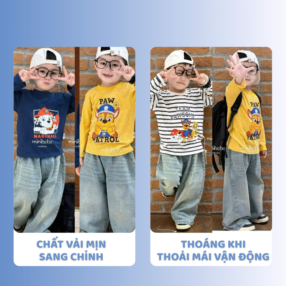 [À ƠI SHOP] V23- set 3 áo sọc team pawsome- a106.271