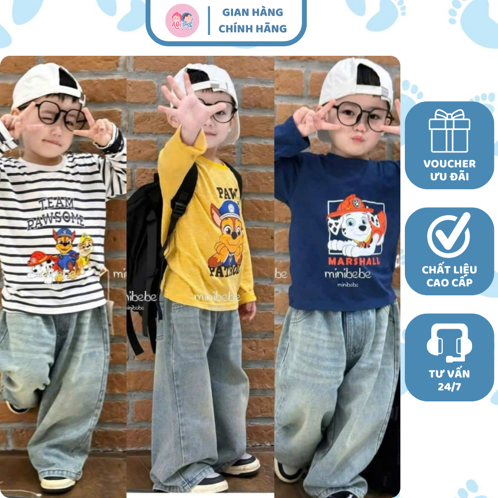 [À ƠI SHOP] V23- set 3 áo sọc team pawsome- a106.271