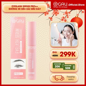 Tinh chất Dưỡng Kích Mọc Dày Dài Lông Mi Lông Mày Tự nhiên GAU Eyelash Serum 10ml Siêu hiệu quả