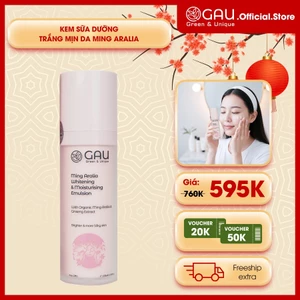 Kem Dưỡng Da GAU Trắng Mịn Giảm Nám Xóa Đốm Thâm Căng Mịn Cấp Ẩm Ban Ngày Chống Nắng SPF 35++ 100ml