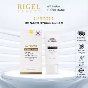 Kem Chống Nắng 14+ Seoul UV Nano Hybrid 35ml – Hỗ Trợ Che Phủ & Giúp Da Tươi Tắn Suốt Ngày FPS50+/PA+++