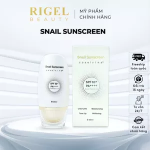 Kem Chống Nắng COSELVINA Snail Sunscreen 50ml – Dưỡng Ẩm & Hỗ Trợ Bảo Vệ Da.