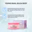 Kem Dưỡng COSELVINA Young Snail Silica Body 180g - Cấp Ẩm Chuyên Sâu Dưỡng Làn Da Mềm Mịn