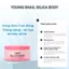 Kem Dưỡng COSELVINA Young Snail Silica Body 180g - Cấp Ẩm Chuyên Sâu Dưỡng Làn Da Mềm Mịn
