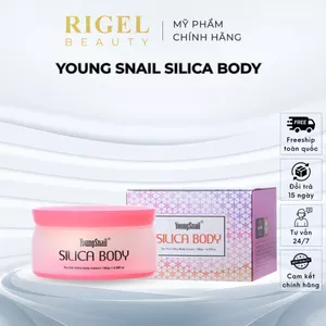 Kem Dưỡng COSELVINA Young Snail Silica Body 180g - Cấp Ẩm Chuyên Sâu Dưỡng Làn Da Mềm Mịn