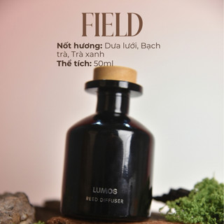 Tinh Dầu Thơm Phòng Hương Hoa Dễ Chịu 80ml Juicy Peach & Field Tặng Kèm Que Mây Khuếch Tán