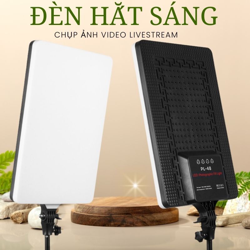 Đèn hắt sáng studio PL 11 16 19 48 hỗ trợ chụp ảnh quay video Đèn livestream bán hàng chuyên nghiệp