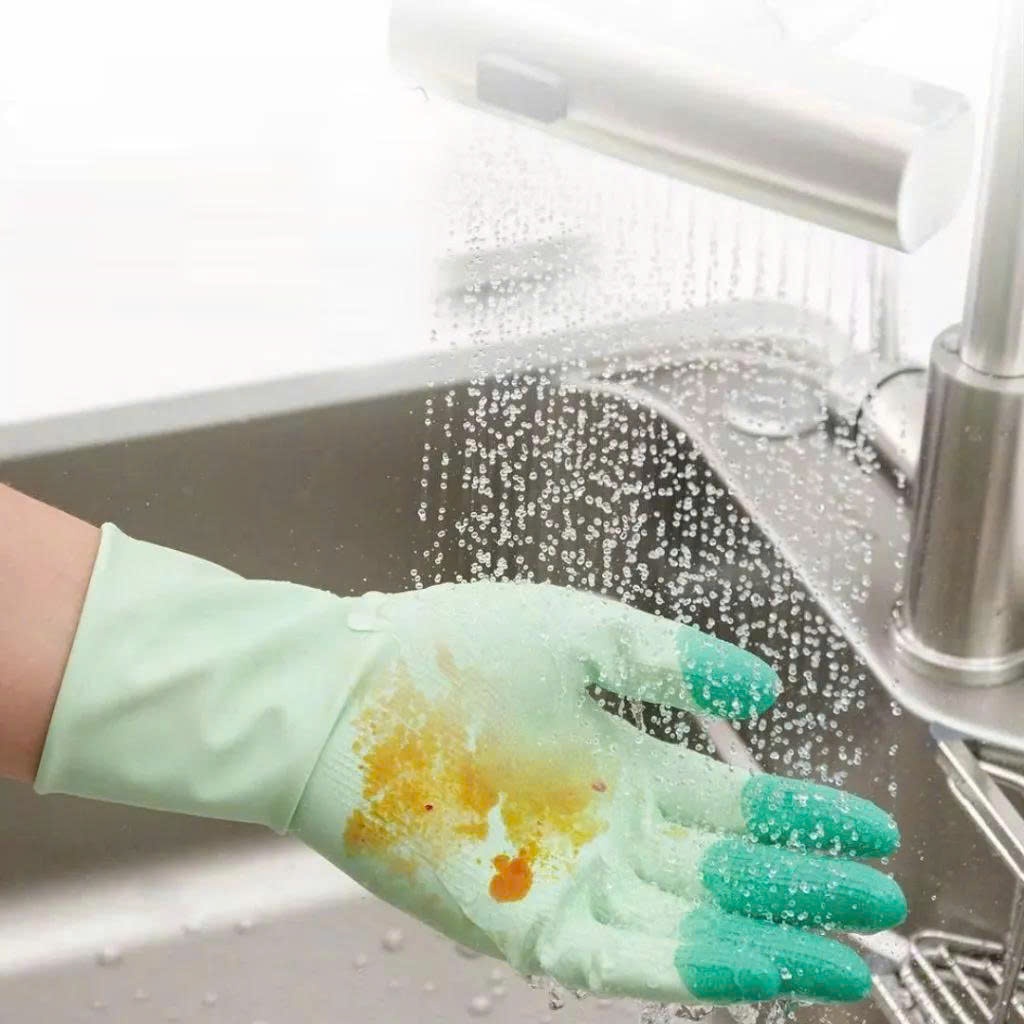 Thế Hệ Mới Găng Tay Rửa Chén Cao Su Siêu Dai Chống Thấm Găng Tay Làm Việc Nhà, Dọn Dẹp Vệ Sinh