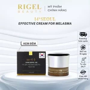 Kem Đêm 14+ SEOUL EFFECTIVE CREAM FOR MELASMA 20g Làm Mờ Thâm Nám Dưỡng Trắng Da - An Toàn Cho Da Nhạy Cảm.