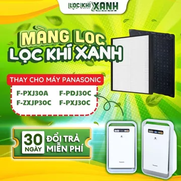 Bộ lọc LocKhiXanh® tương thích cho Màng lọc không khí Panasonic F-PXJ30A, F-PDJ30