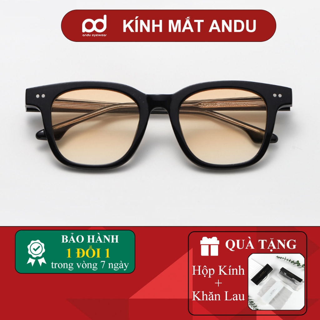 Kính râm mát thời trang nam nữ AnDu chống UV400 dáng vuông basic 28013 ...