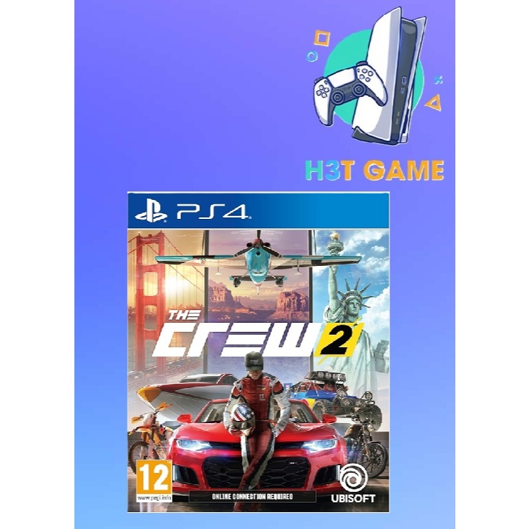 Game The Crew 2 PS4 ( Racing Game ) | Shopee Việt Nam