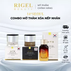 Combo 3 Sản Phẩm 14+ Seoul – Kem Nám Ngày, Kem Nám Đêm & Serum Dưỡng Da