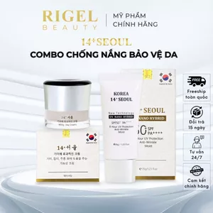 Combo 2 Sản Phẩm 14+ Seoul – Kem Nám Ngày & Kem Chống Nắng SPF50+