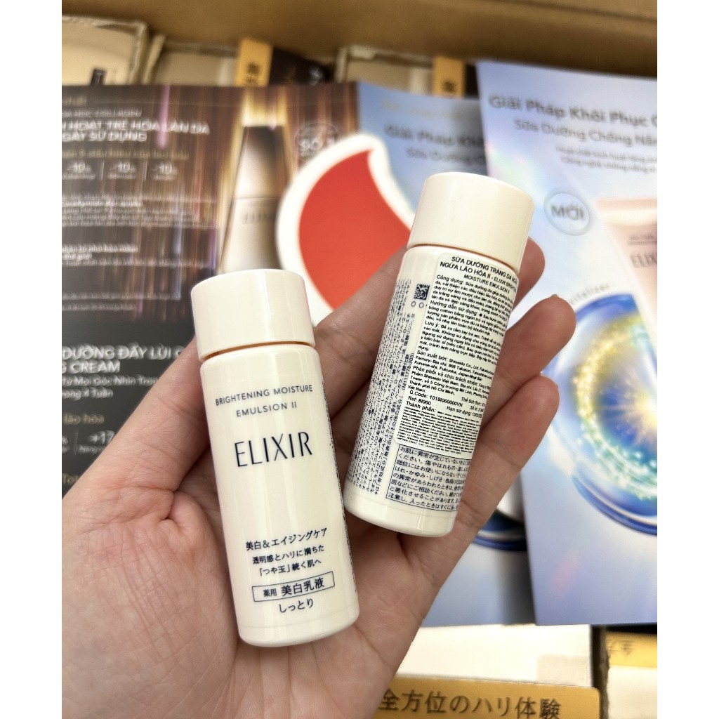 (CHÍNH HÃNG+TEM PHỤ) Elixir The Serum, Kem Dưỡng Da V Cream Ngăn Ngừa Lão Hóa, Kem Chống Nắng Elixir Mini đủ mã | BigBuy360 - bigbuy360.vn