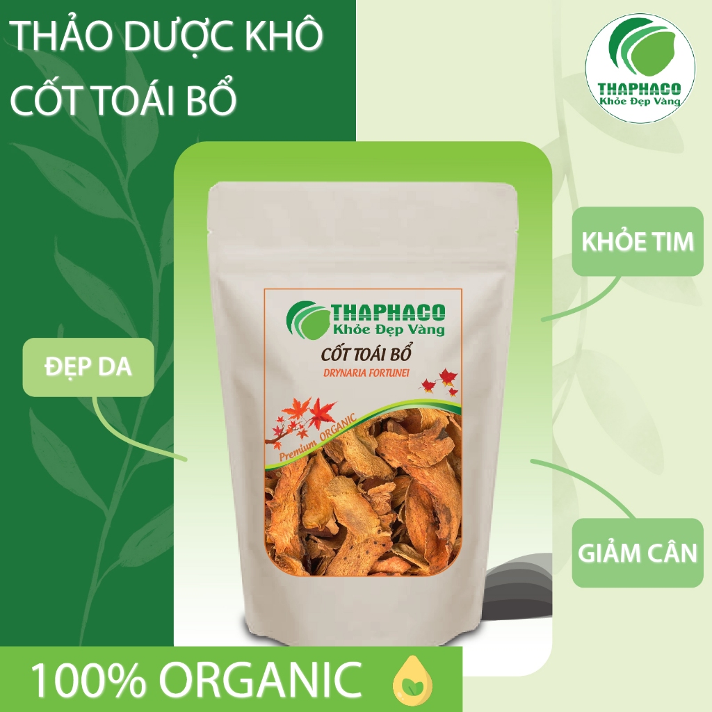 Cốt toái bổ sấy khô - Hàng sạch thơm cao cấp - Túi lớn loại 1kg - Thảo Dược Tấn Phát