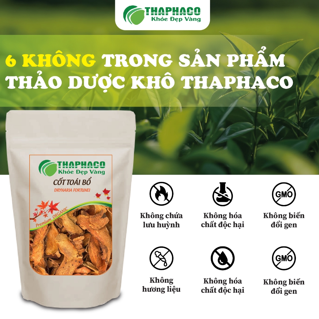 Cốt toái bổ sấy khô - Hàng sạch thơm cao cấp - Túi lớn loại 1kg - Thảo Dược Tấn Phát