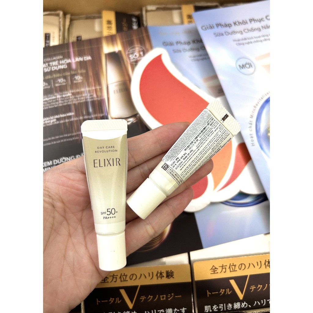 (CHÍNH HÃNG+TEM PHỤ) Elixir The Serum, Kem Dưỡng Da V Cream Ngăn Ngừa Lão Hóa, Kem Chống Nắng Elixir Mini đủ mã | BigBuy360 - bigbuy360.vn