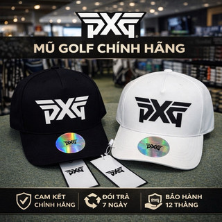 Mũ golf pxg 9 màu  vải golf co dãn thấm hút tốt