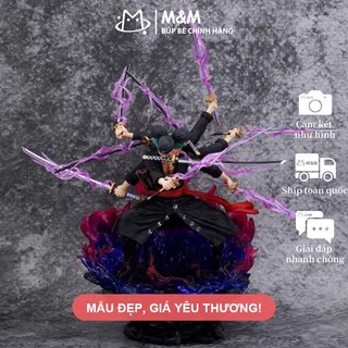 Mô Hình Zoro Asura Cửu Đao Lưu Tam Đầu Lục Tý  Đảo Quỷ Wano One Piece Đồ Trang Trí Figure Thu Nhập
