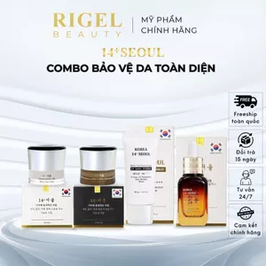 Combo 4 Sản Phẩm 14+ Seoul – Kem Nám Đêm, Kem Nám Ngày, Serum & Kem Chống Nắng SPF50+