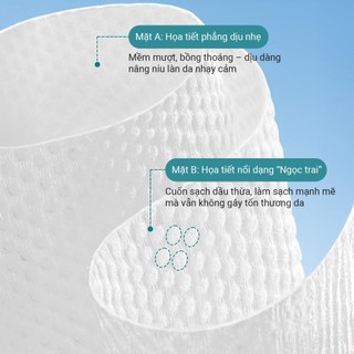 Khăn Mặt Khô MIENY 30/65/200 Tờ, Khăn Cotton Mềm Đa Năng Dùng Khô Ướt, Đa Năng, Nhỏ Gọn và Tiện Lợi
