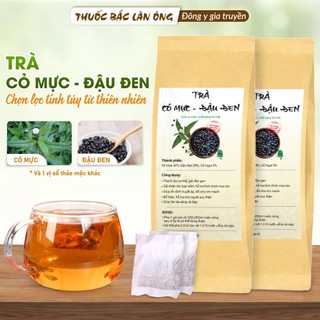 Trà cỏ mực đậu đen túi lọc, bịch 30 túi lọc - Lãn Ông