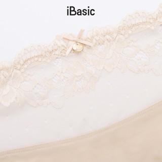 Quần lót nữ iBasic lưng cao không đường may phối ren PANW189