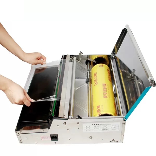 Máy bọc khay thực phẩm HW-450 350W bảo quản thực phẩm trở nên đơn giản, hiệu quả