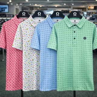 Áo golf lululemon vải thun lạnh co dãn mẫu mới 2025