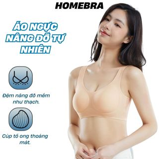 Áo ngực nữ không gọng su lụa mát lạnh- Áo lót nữ đệm mút 3D gom nâng đỡ ngực sexy chống chảy xệ A606