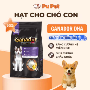 Thức ăn hạt Ganador Premium cho chó con vị Sữa & DHA 3kg tăng cường miễn dịch, giúp xương chắc khỏe