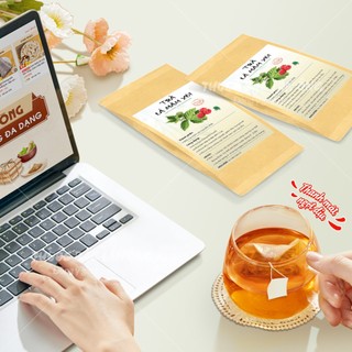 Trà lá mâm xôi túi lọc, hỗ trợ làm dày niêm mạc tử cung, điều hòa kinh nguyệt, hỗ trợ ivf-iui