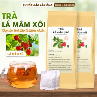 Trà lá mâm xôi túi lọc, hỗ trợ làm dày niêm mạc tử cung, điều hòa kinh nguyệt, hỗ trợ ivf-iui