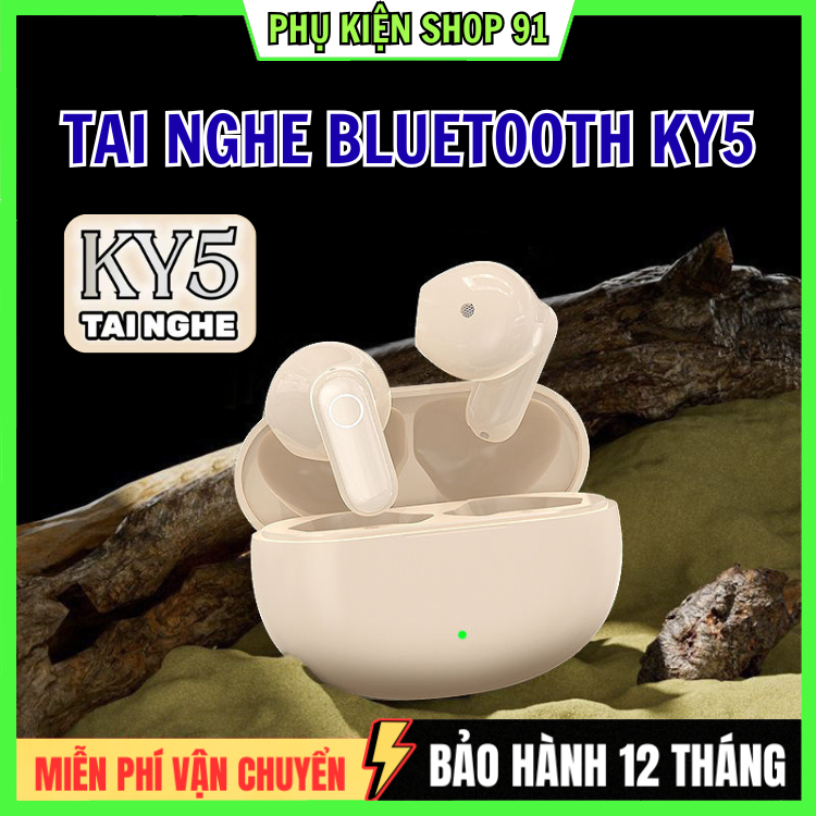 Tai nghe KY5 / KY9 MINI Âm thanh chất lượng cao Tai nghe không dây chống nước Bluetooth Hi-fi Âm thanh tích hợp Micro