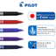 Hộp 12 Bút Xóa Được Pilot Frixion Ball (0.5mm) / Hộp 12 Ruột Bút Thay Thế - Hàng Chính Hãng Nhật Bản