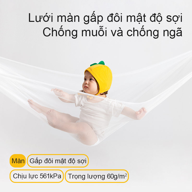 [PRO 2] Mùng Chống Ngã Medoga Cao Cấp - Khung Vuông | Chống Muỗi | Chắn Giường | Chống Ngã Giường | Không Khoan Tường | BigBuy360 - bigbuy360.vn
